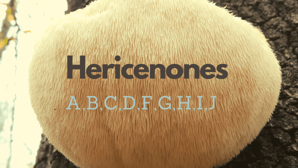 Hericenones a, b, c, d, f, g, h, i, j